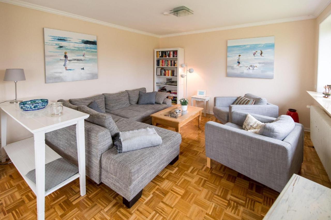 Seeblick I - Geraeumige 90Qm - Ganzes Haus - 50M Zum Naturstrand - Mit Terrasse Und Grossem Garten - Kueche Neu Glücksburg Esterno foto