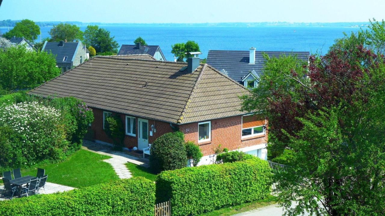 Seeblick I - Geraeumige 90Qm - Ganzes Haus - 50M Zum Naturstrand - Mit Terrasse Und Grossem Garten - Kueche Neu Glücksburg Esterno foto